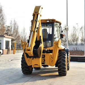 Envío gratis Mini excavadora retroexcavadora China 4x4 <span class=keywords><strong>Tractor</strong></span> Compacto personalizado con cargador y retroexcavadora - Product Image 1