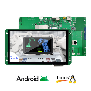Monitor de pantalla táctil LCD integrado de 7 pulgadas, marco abierto, panel industrial Android PC - Product Image 2