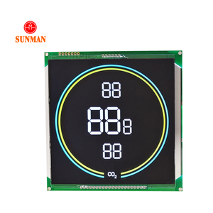 Pantalla LCD personalizada de 7 segmentos para medidor digital de temperatura y humedad, sensor NDIR, monitor de calidad del aire - Product Image 6