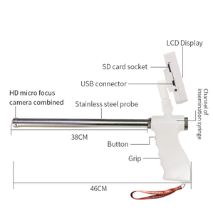 מסך 3.5 אינץ '<span class=keywords><strong>lcd</strong></span> מכשיר וטרינרי נשק דיגיטלי עבור בקר וכבשים