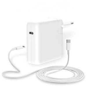 OEM/ODM Apple MacBook 30W 61W 87W 96W 140W tipi USB C bilgisayar aksesuarları Apple MacBook dizüstü pili şarj AC güç - Product Image 3