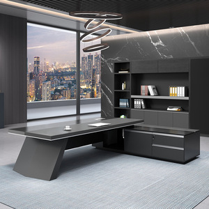 Modern CEO Manager Executive Office Table Latest L Shape Office <strong>Computer</strong> <strong>Desk</strong> Executive Office <strong>Desk</strong> - Product Image 2
