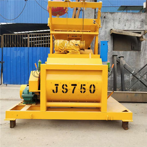 Cheap Js Series Machine Js500 with Hydraulic Hopper Twin Shaft Horizontal Concrete <strong>Mixer</strong> <strong>Js750</strong> diesel Horizontal Manual - Product Image 1