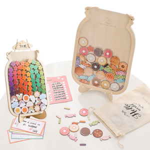 Bằng Gỗ Phần Thưởng Jar Mầm Non Giáo Dục Đồ Chơi Trẻ Em Hành Vi Phần Thưởng Hội Đồng Quản Trị Lớp Học Phần Thưởng Học Tập Tài Nguồn Đồ Chơi Giáo Dục - Product Image 1