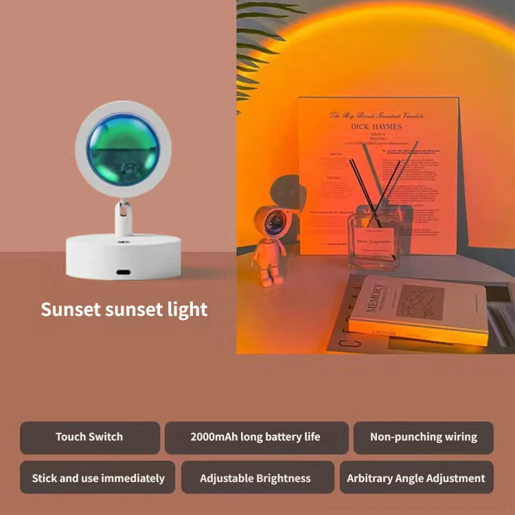 Luz de atardecer blanca