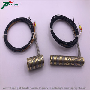 Electric Resistance Coil <strong>Heater</strong> with Thermocouple <strong>Type</strong> <strong>K</strong> for Hot Runner System