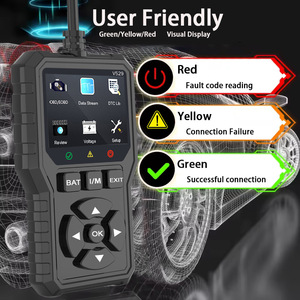 Lector de código de Falla de motor de coche OBD2, instrumento de diagnóstico, puede escanear y borrar códigos de error - Product Image 5