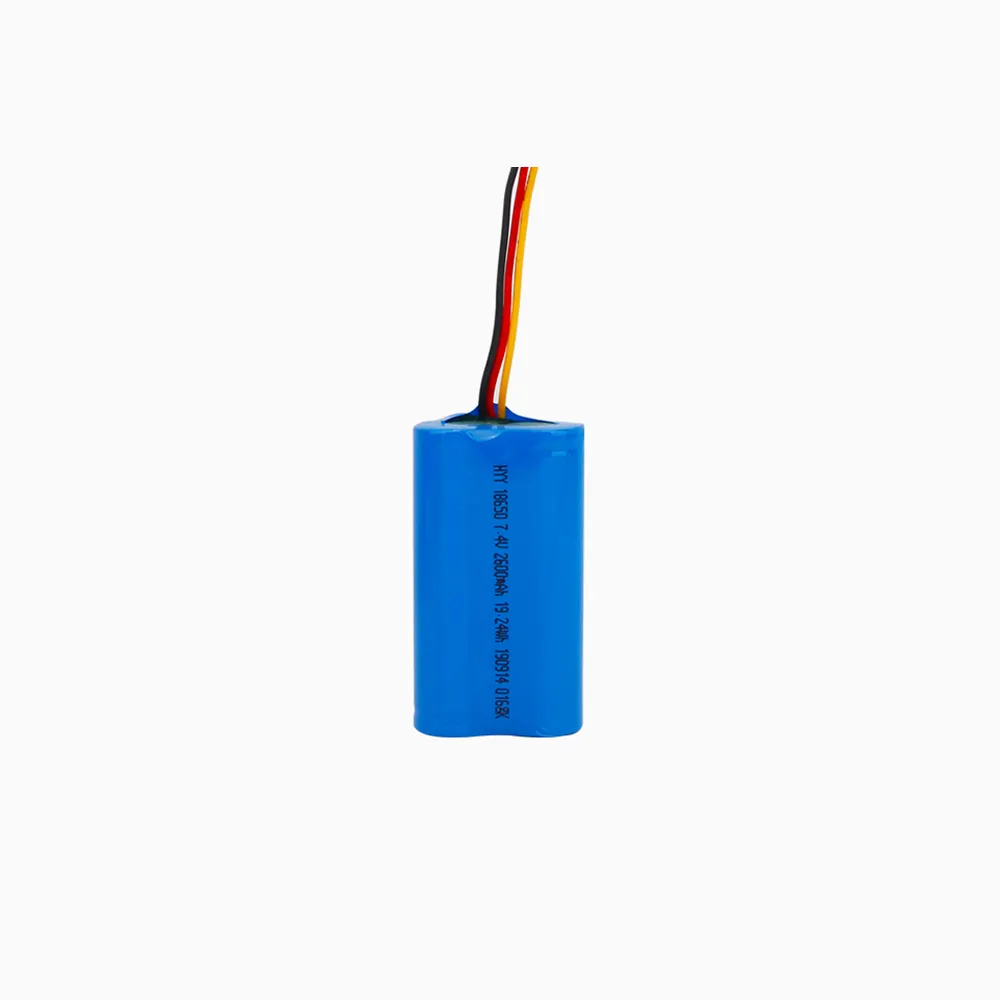 แบตเตอรี่ Li-ion แบบชาร์จไฟได้สำหรับอุปกรณ์ความงาม7.4V 2600mAh 2S1P 18650 mAh แบบปรับแต่งได้ตามต้องการ