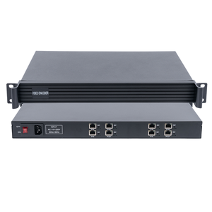 Iptv Transcoder List M3u Hls/http/rtmp/rtsp/udp/rtp Live Streaming H.264 H.265 HEVC Ott IP conversione protocollo COL8201T