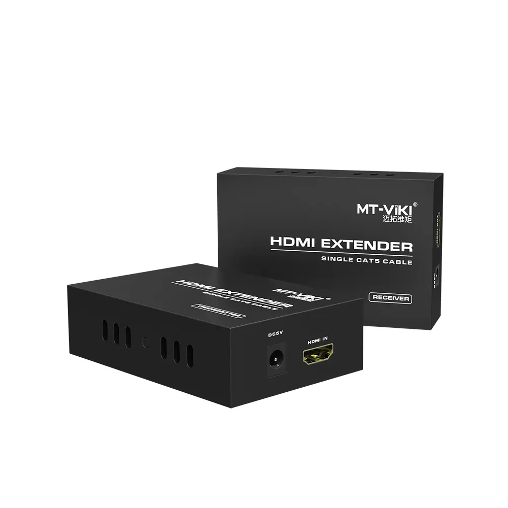 Hot Sale 200m HDMI Transmitter and Receiver over ethernet, MT-VIKI 1080P HDMI Extender over Ethernet Cat6