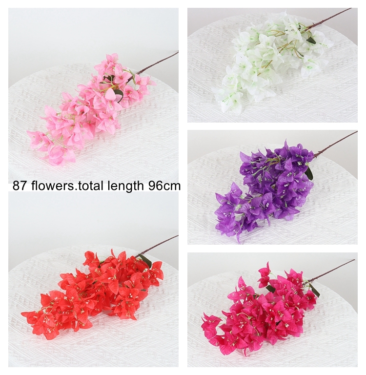 Bougainvillea96fleurs artificielles 118CM