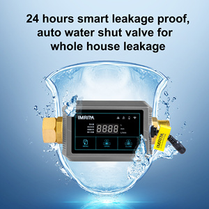 IMRITA-Detector inteligente de fugas de agua, Detector de fugas de tuberías con función de alarma, Wifi, para el hogar - Product Image 5