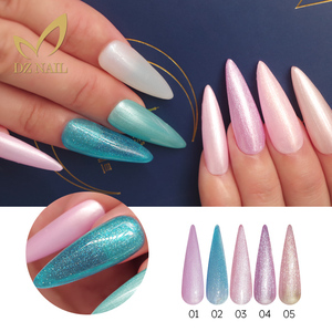 Oem özel etiket 15ml hızlı uzatma akrilik jel seti Glitter renk kapalı ıslatın poli tırnak jeli cila kiti 30ml tırnak uzatma Uv jel - Product Image 3