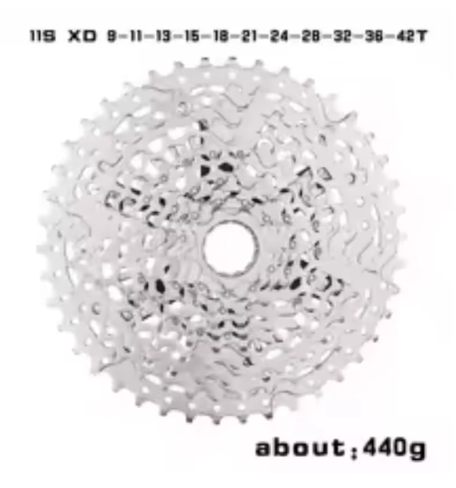 11S 9-42T XD argent