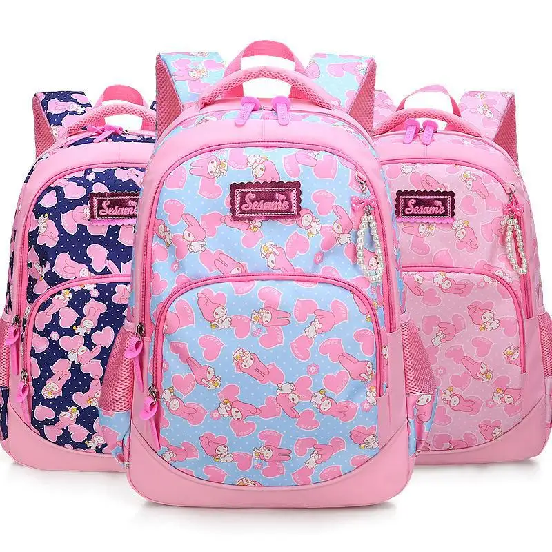 Okul çantaları 1-3 ila 6 karikatür sevimli prenses çantaları ilkokul kızlar için çocuk sırt çantaları