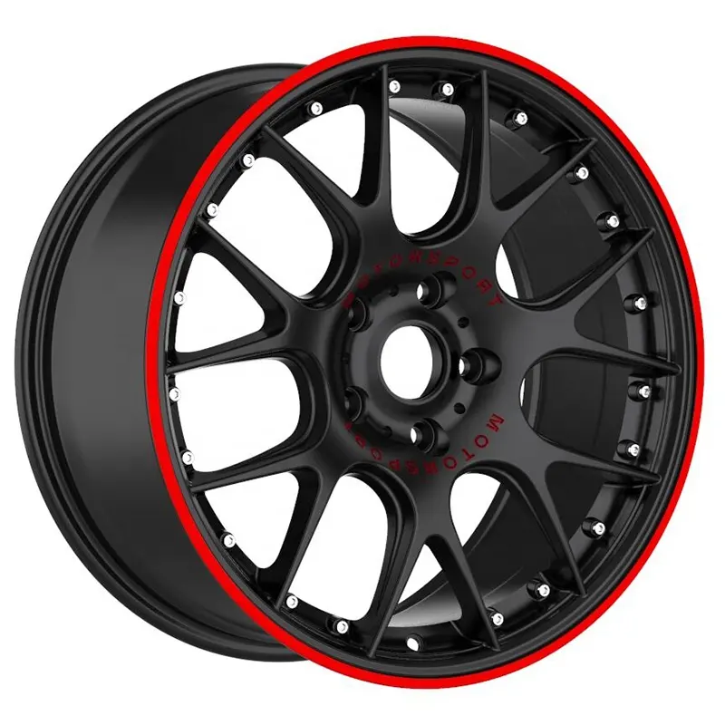 JWL 18 × 8 18 × 8.5日本レース合金ホイールリムと5 × 100 5 × 112 5 × 120 velg雑誌