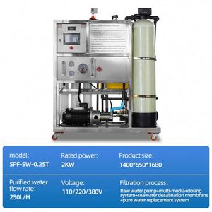海水淡水化プラント浄水システム (UFおよびNFシステム付き) - Product Image 4