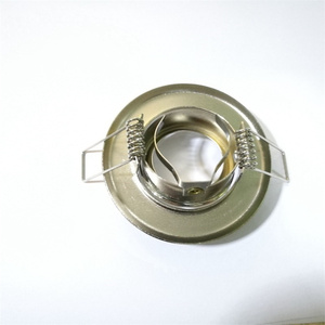 กรอบไฟสปอตไลท์ LED ติดเพดานแบบฝังทรงกลมตัวยึดโคมไฟติด MR11 - Product Image 6