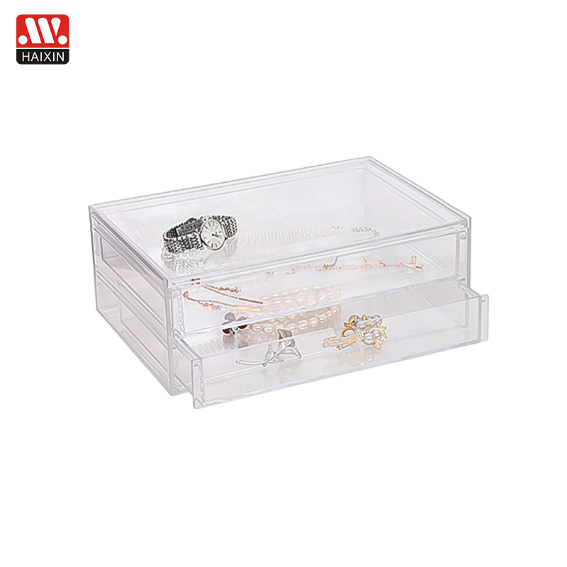 Tiroir à 2 niveaux (couvercle rabattable) : 255*170*97mm