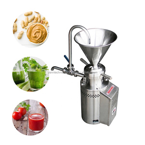 Máquina para hacer mantequilla de leche de vaca, pasta de Chile, frijol, otras máquinas de procesamiento de nueces de Tigre, nueces de almendra, molino coloidal de granos de cacao - Product Image 1