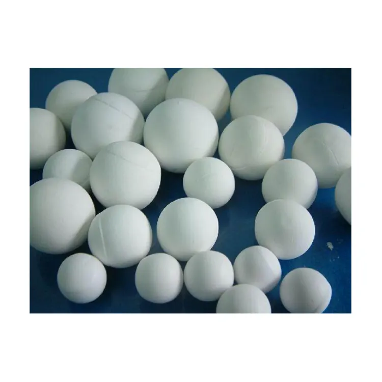 High Crush Strength Grinding Media White Polished Alumina Ceramic Balls