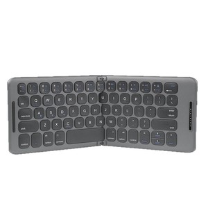 Hot Selling New-Cross-Border Compatible 87 Keys Two-Fold for Bluetooth Virtual <strong>Keyboard</strong> for Mobile Phones Tablets <strong>Notebooks</strong> - Product Image 4