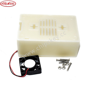 #44073白いラズベリーPi 4B +/4B,白い色ファンとICセンサーキットボックス付き - Product Image 3