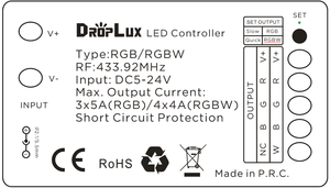 Новинка! RF DC5-24V контроллер светодиодной ленты RGB RGBW 2 в 1 контроллер светодиодной ленты - Product Image 3