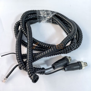 M12 un codice D per RJ45 RJ45/m12 Conector cavo 4 Pin femmina per collegare filo a molla personalizzato