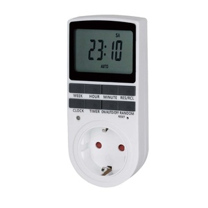 Di alta Qualità Europea Quotidiano Settimanale Digitale programmabile Timer Interruttore spina 220V per uso domestico - Product Image 1