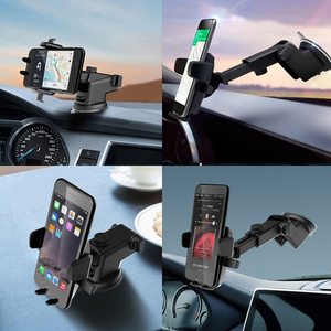 3 in 1 Automatic Lock Mobile <strong>Cradle</strong> <strong>Auto</strong> Tracking Phone Holder Dashboard Windshield Car Magnet Mobile Phone Holder - Product Image 5
