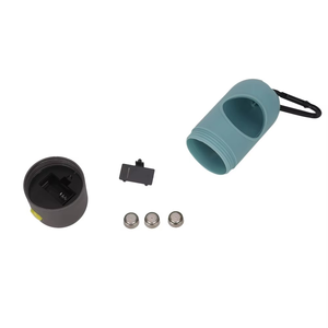 Küçük hayvanlar için tasma kanca ile özel <span class=keywords><strong>LED</strong></span> el feneri köpek kaka torbası dağıtıcı <span class=keywords><strong>Epi</strong></span> Polyester Pet çöp torbaları tutucu