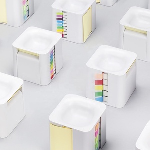 Rollo de cinta adhesiva para notas, con cajas dispensadoras extraíbles, blocs de notas autoadhesivos, etiqueta adhesiva, nota adhesiva para escribir notas - Product Image 2