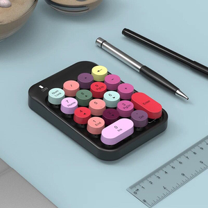 The <strong>Wireless</strong> 2.4G Mini <strong>Numerical</strong> <strong>Keypad</strong> with 17 Keys for Finance Laptop or Desktop - Product Image 1