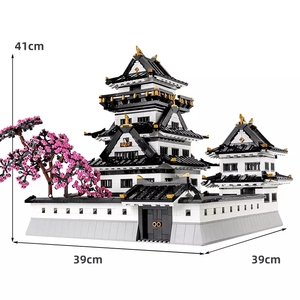 MouldKing 22006 3086 piezas crear arquitectura famosa El MOC Himeji Castillo modelo conjuntos bloques de construcción ladrillos Diy MOC Juguetes - Product Image 6