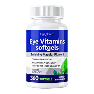 Integratore di vitamine C OEM per adulti migliora la salute oculare proteggi contro la disfunzione maculare vitamine per gli occhi Softgels - Product Image 2