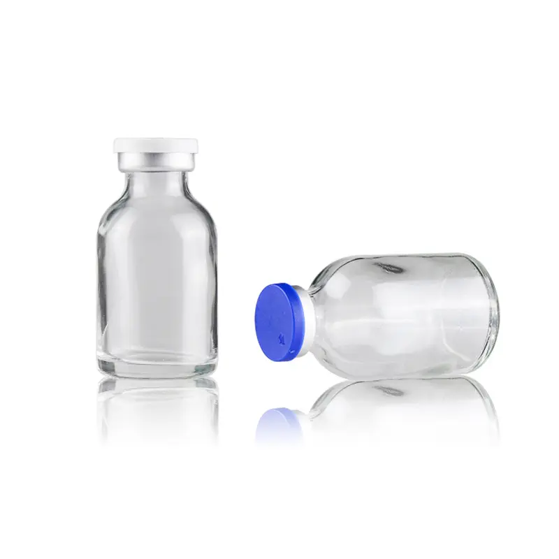 Botol Vial kaca injeksi kecil, 5ml 8ml 10ml 15ml untuk vaksin farmasi lembar infusi injeksi