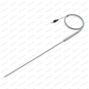 Sensor de temperatura de termopar tipo K J T personalizado con sonda larga y soporte Sensor de alta temperatura - Product Image 5