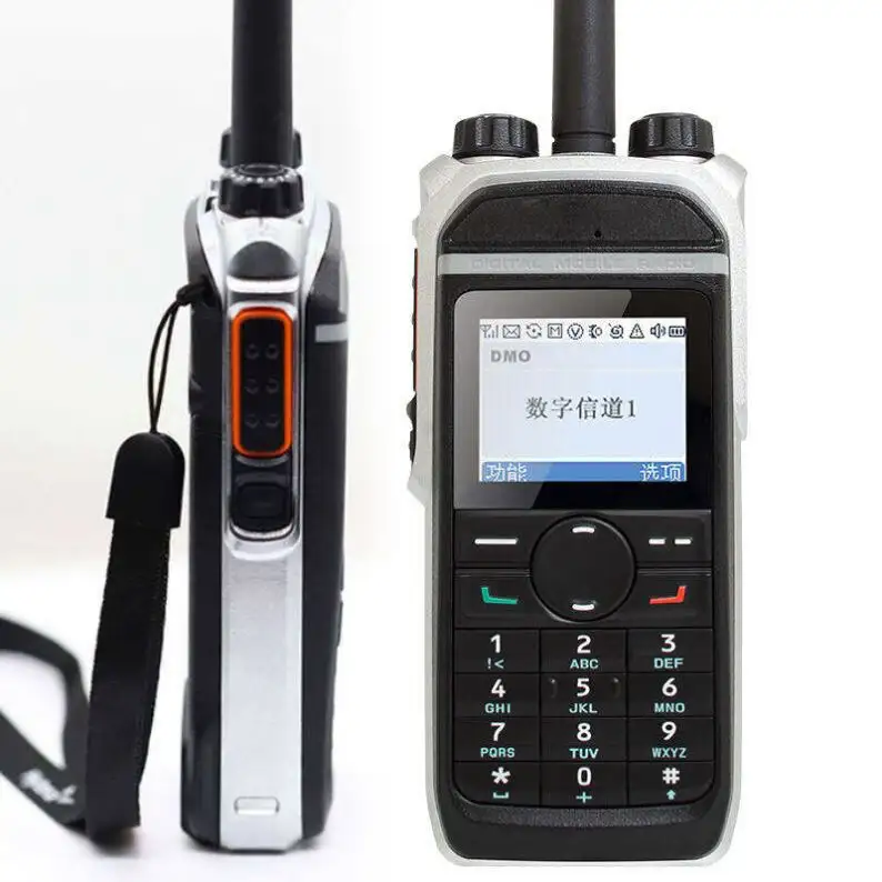 Pd680 pd685 PDT GPS Beidou UHF VHF dijital çoklu profesyonel taşınabilir iki yönlü radyo dmr interkom walkie talkie uzun menzilli