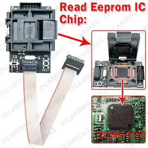 For Toyota Lexus Denso 251802-1570 Chip AC Amplifier Climate Control Module Repaire Tool ThinkElk ToyoAC <strong>Mcu</strong> Flash <strong>Programmer</strong> - Product Image 4