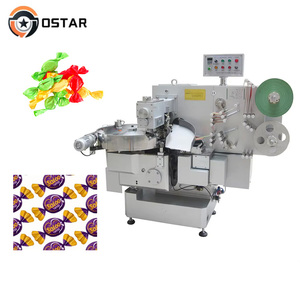 Factory Direct Hoch effiziente Edelstahl Tabletop Candy Double Twist Wrapping Machine für PE/CPP-Schokoladen verpackungen - Product Image 1