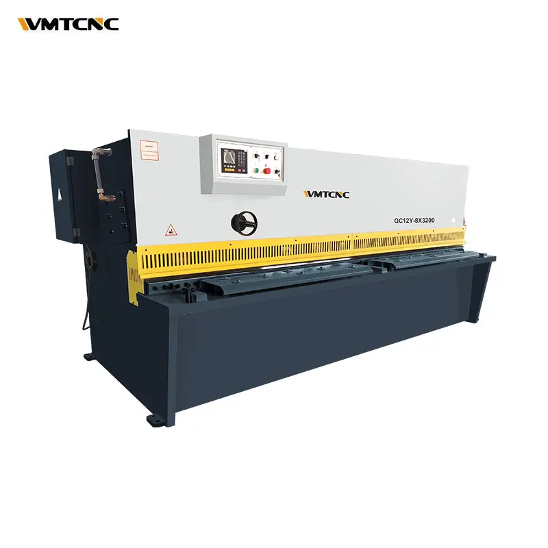 Metal kesme için metal sac işleme makinesi QC12Y-8x3200 cnc hidrolik cnc makaslama makinesi