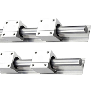 Bloques deslizantes SBR12UU de aluminio de 600mm, Kit de riel de guía de movimiento lineal SBR12 y rodamientos para máquinas CNC para sistemas de rieles deslizantes - Product Image 3