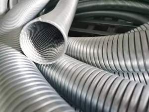 1 Inch Black Pvc Coated Galvanized Steel Metal Waterproof Liquid Tight 25mm Grey Flexible Conduit