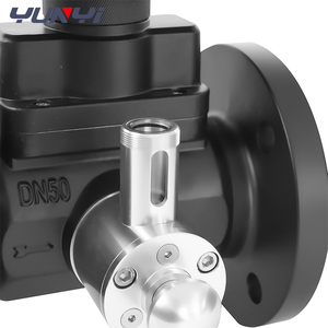 Medidor de flujo de gas digital a prueba de explosiones Medidor de flujo de turbina Lwq Igtm Lpg Sensor electrónico con salida de pulso