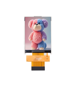 LXブランドTFT LCDモジュール2.4インチ4 LEDシリアルバックライト240RGB x 320解像度通常ブラック透過型LCD - Product Image 2