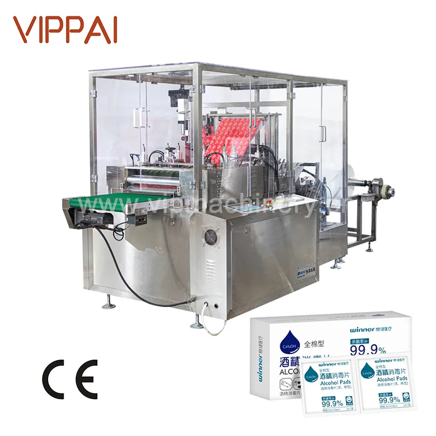 Máquina de fabricación de almohadillas de Alcohol para bebés, pppai 2023, totalmente automática, médica