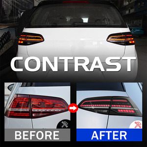 Hcmotionz ไฟท้าย MK7.5แอลอีดีติดท้าย2013-2020 DRL สำหรับ7.5กอล์ฟ VW ประกอบขึ้นจากโรงงาน - Product Image 6