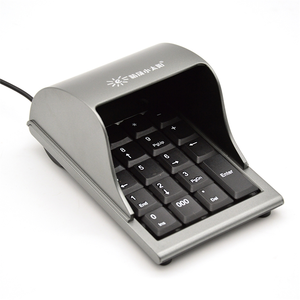 Teclado numérico con cable, teclado numérico USB, teclado numérico de 19 teclas para ordenador portátil, PC, ordenador portátil