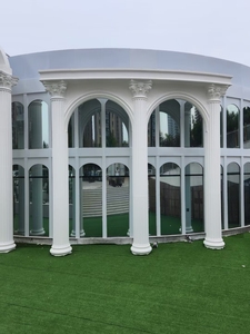 Cetakan kolom Romawi bulat plastik rumah tangga 20-40cm-mudah digunakan cetakan beton dekorasi luar ruangan grosir tersedia - Product Image 3